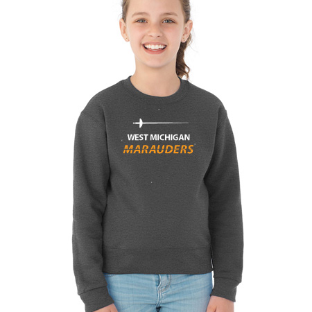 MFB West Michigan Marauders Youth Youth Crew Sweatshirt - Image 3