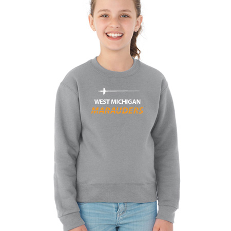MFB West Michigan Marauders Youth Youth Crew Sweatshirt - Image 4