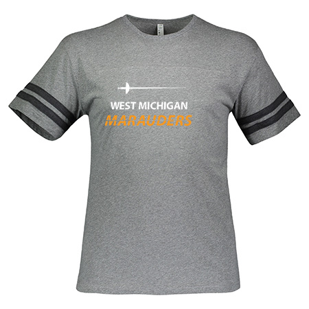 MFB West Michigan Marauders Adult Men's Football Tee - Image 3