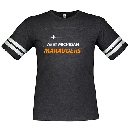 MFB West Michigan Marauders Adult Men's Football Tee - Image 4