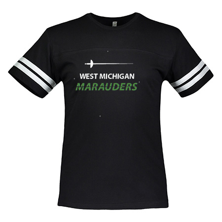 MFB West Michigan Marauders Adult Men's Football Tee - Image 2