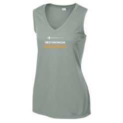 Alternative view of MFB West Michigan Marauders Ladies Ladies Sleeveless PosiCharge® Competitor™ V-Neck Tee