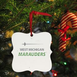 Alternative view of MFB West Michigan Marauders Ornaments