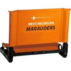Alternative view of MFB West Michigan Marauders The Stadium Chair Standard Bleacher Chair