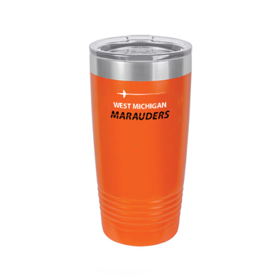MFB West Michigan Marauders 22oz Stainless Steel Tumbler - Image 2