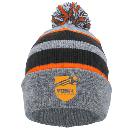 MFB Power Soccer Club KNIT FOLD OVER POM-POM BEANIE - Image 2