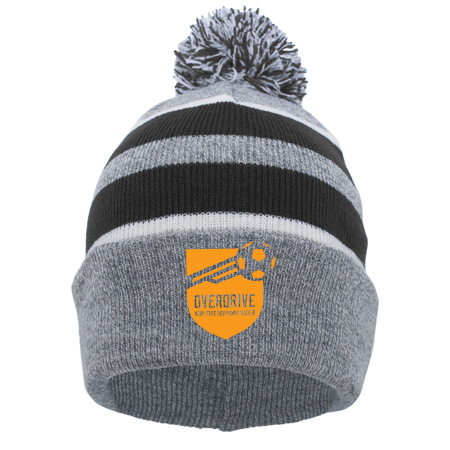 MFB Power Soccer Club KNIT FOLD OVER POM-POM BEANIE - Image 4