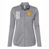 MFB Power Soccer Club Ladies Adidas 3-Stripes Double Knit Full Zip Pullover