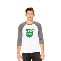MFB Power Soccer Club Unisex 3/4 Sleeve Baseball Tee