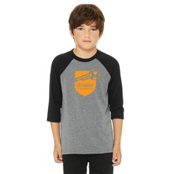 Alternative view of MFB Power Soccer Club Youth Youth 3/4 Sleeve Baseball Tee