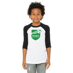 MFB Power Soccer Club Youth Youth 3/4 Sleeve Baseball Tee