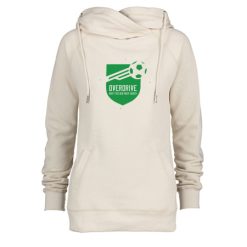 MFB Power Soccer Club Ladies Classic Fleece Funnel Neck Pullover Hood
