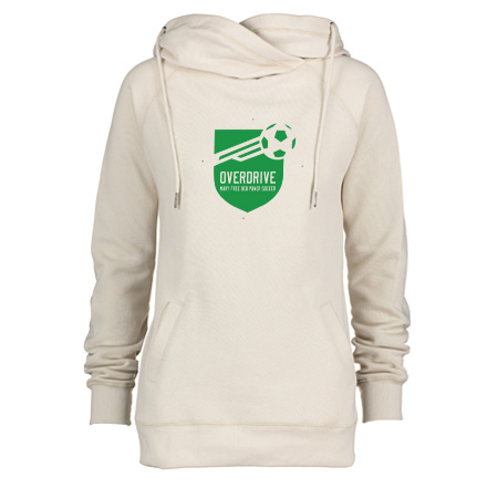 MFB Power Soccer Club Ladies Classic Fleece Funnel Neck Pullover Hood