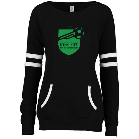 MFB Power Soccer Club Ladies Varsity Fleece Crew Neck Pullover - Image 2