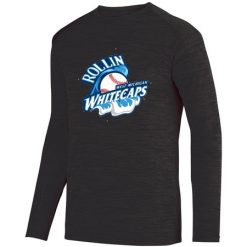 MFB West Michigan Rollin Whitecaps Adult SHADOW TONAL HEATHER LONG SLEEVE TEE