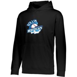 Alternative view of MFB West Michigan Rollin Whitecaps Adult Wicking Fleece Hoodie