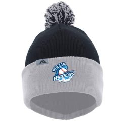 Alternative view of MFB West Michigan Rollin Whitecaps KNIT FOLD OVER POM-POM BEANIE