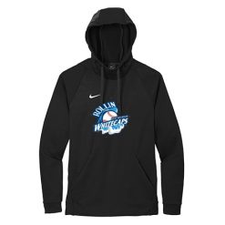 Alternative view of MFB West Michigan Rollin Whitecaps Adult Nike Therma-FIT Pullover Fleece Hoodie