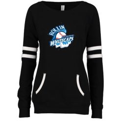 MFB West Michigan Rollin Whitecaps Ladies Varsity Fleece Crew Neck Pullover