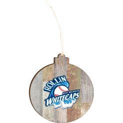 MFB West Michigan Rollin Whitecaps Light 4.18 X 3.86 Faux Wood Ornament