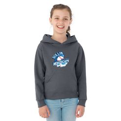 Alternative view of MFB West Michigan Rollin Whitecaps Youth NuBlend® Youth Hooded Sweatshirt