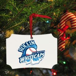 Alternative view of MFB West Michigan Rollin Whitecaps Ornaments