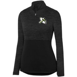 Alternative view of MFB Thunder Ladies Shadow Tonal Heather ¼ Zip Pullover