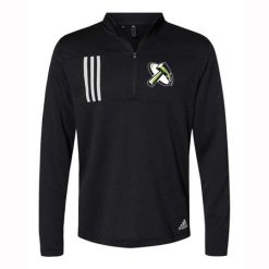 Alternative view of MFB Thunder Adult Adidas 3-Stripes Double Knit Quarter-Zip Pullover