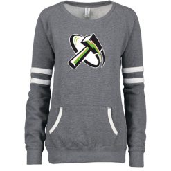 MFB Thunder Ladies Varsity Fleece Crew Neck Pullover