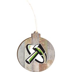 MFB Thunder Light 4.18 X 3.86 Faux Wood Ornament