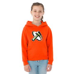 Alternative view of MFB Thunder Youth NuBlend® Youth Hooded Sweatshirt