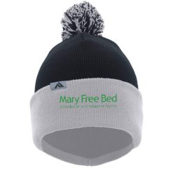 Alternative view of MFB Adaptive Sports KNIT FOLD OVER POM-POM BEANIE