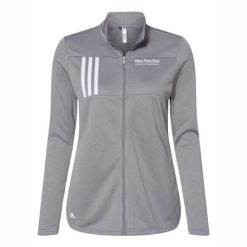 Alternative view of MFB Adaptive Sports Ladies Adidas 3-Stripes Double Knit Full Zip Pullover