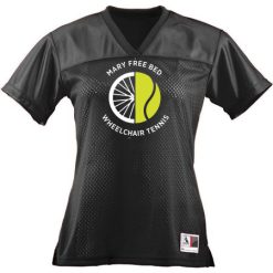 Alternative view of MFB Tennis Ladies Junior Fit Replica Football Tee