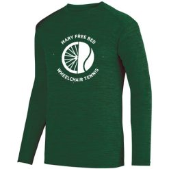 MFB Tennis Adult SHADOW TONAL HEATHER LONG SLEEVE TEE