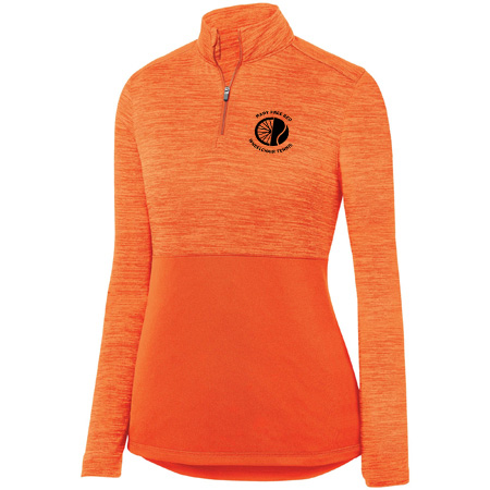 MFB Tennis Ladies Shadow Tonal Heather ¼ Zip Pullover - Image 3