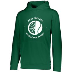 Alternative view of MFB Tennis Youth YOUTH WICKING FLEECE HOODIE
