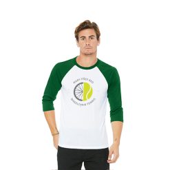 Alternative view of MFB Tennis Unisex 3/4 Sleeve Baseball Tee