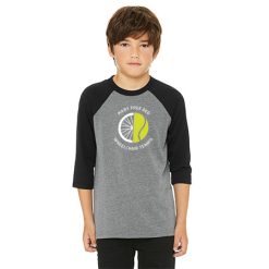 Alternative view of MFB Tennis Youth Youth 3/4 Sleeve Baseball Tee