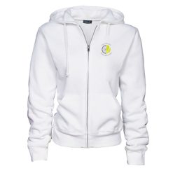 Alternative view of MFB Tennis Ladies Full Zip Fleece Hoodie