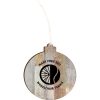 MFB Tennis Light 4.18 X 3.86 Faux Wood Ornament