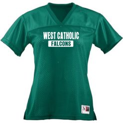 West Catholic Ladies Junior Fit Replica Football Tee