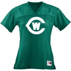 Alternative view of West Catholic Ladies Junior Fit Replica Football Tee