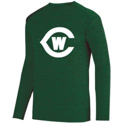 West Catholic Adult SHADOW TONAL HEATHER LONG SLEEVE TEE
