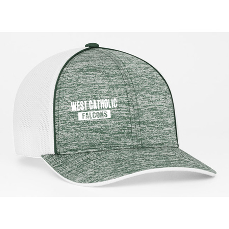 West Catholic Fitted Heather Trucker Mesh - Image 3