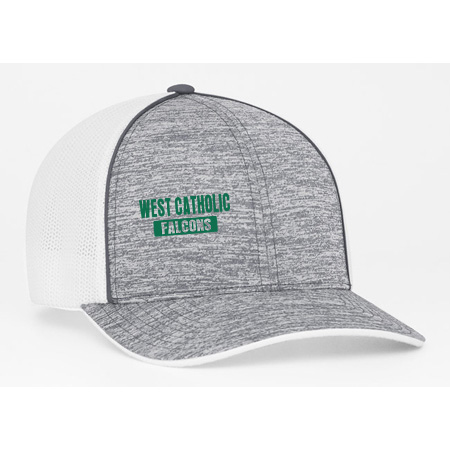 West Catholic Fitted Heather Trucker Mesh - Image 5