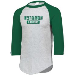Alternative view of West Catholic Youth YOUTH BASEBALL JERSEY 2.0