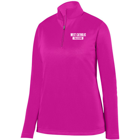 West Catholic Ladies Wicking Fleece Pullover - Image 6