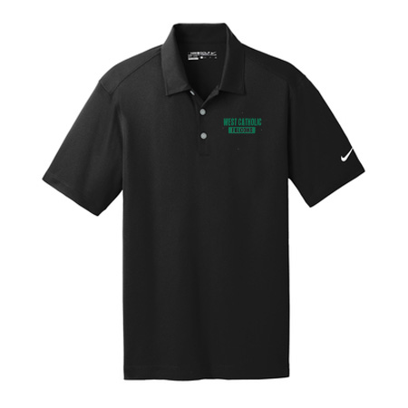 West Catholic Adult Nike Dri-FIT Vertical Mesh Polo - Image 6
