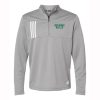 West Catholic Adult Adidas 3-Stripes Double Knit Quarter-Zip Pullover